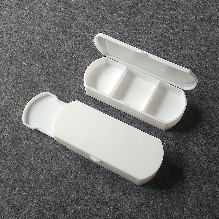 Promotional Medical First Aid Bandaid Plaster Box with Pill Organizer