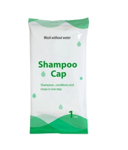 Microwaveable Latex Free Alcohol Free No Rinse Shampoo Cap for the Disabled