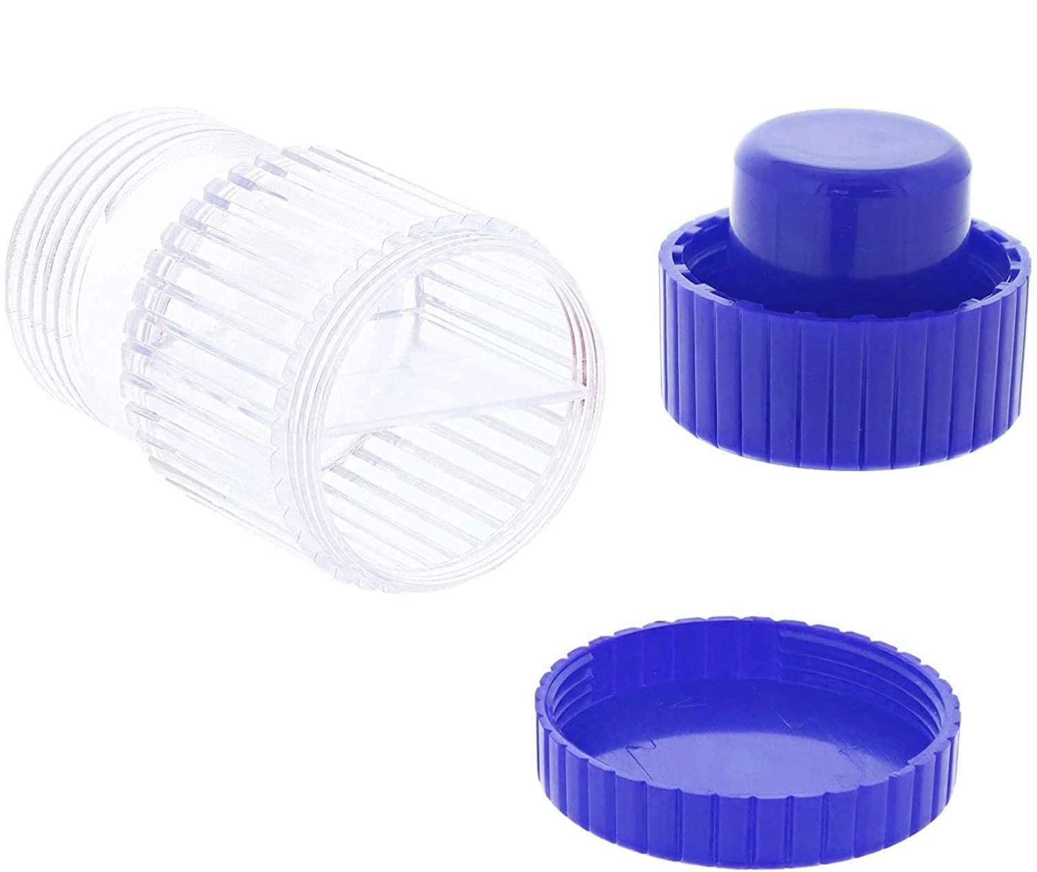 Portable Twist Pill Crusher and Grinder with Pill Storage Compartment