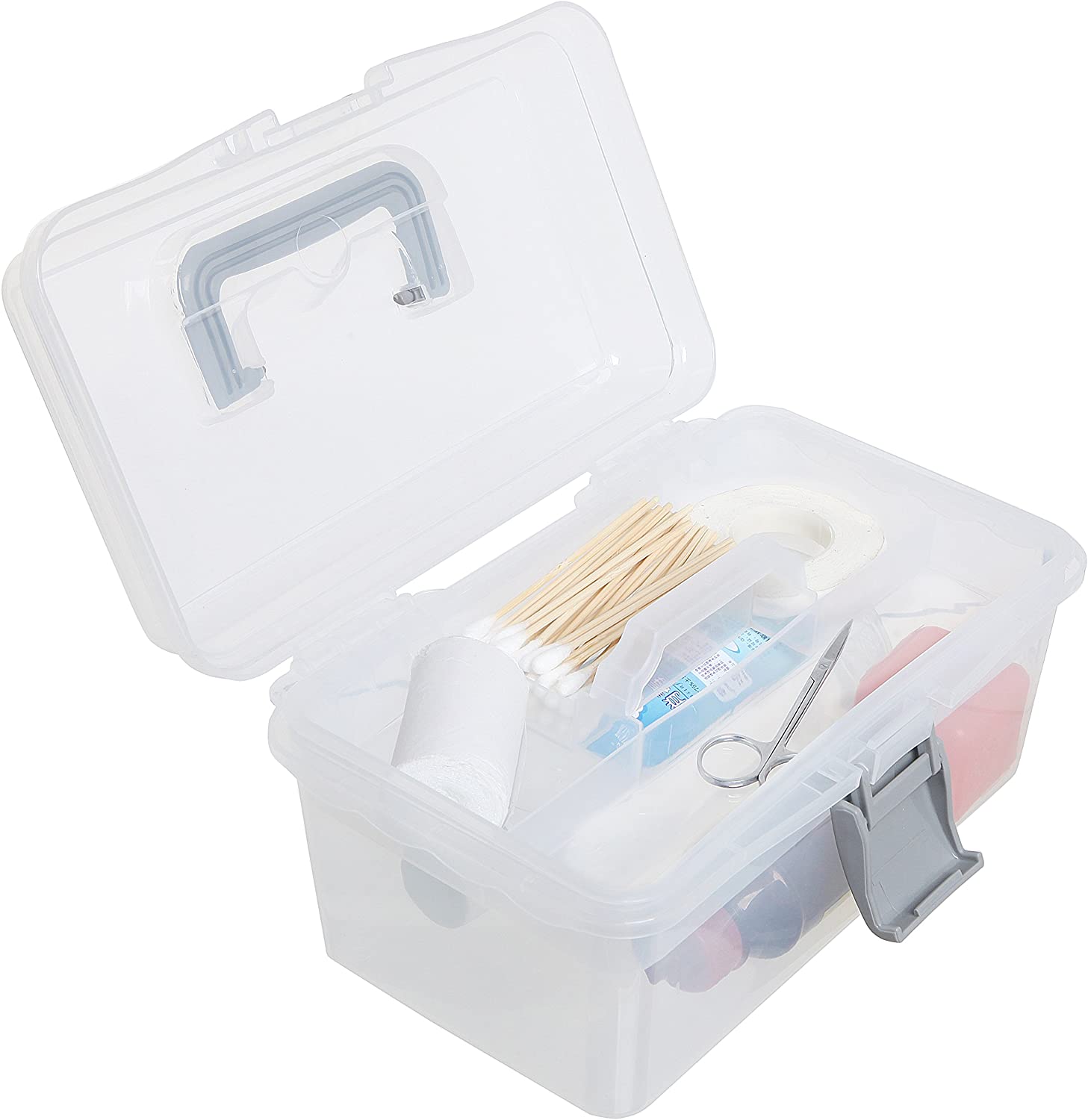 Clear Multipurpose Storage Container First Aid Box