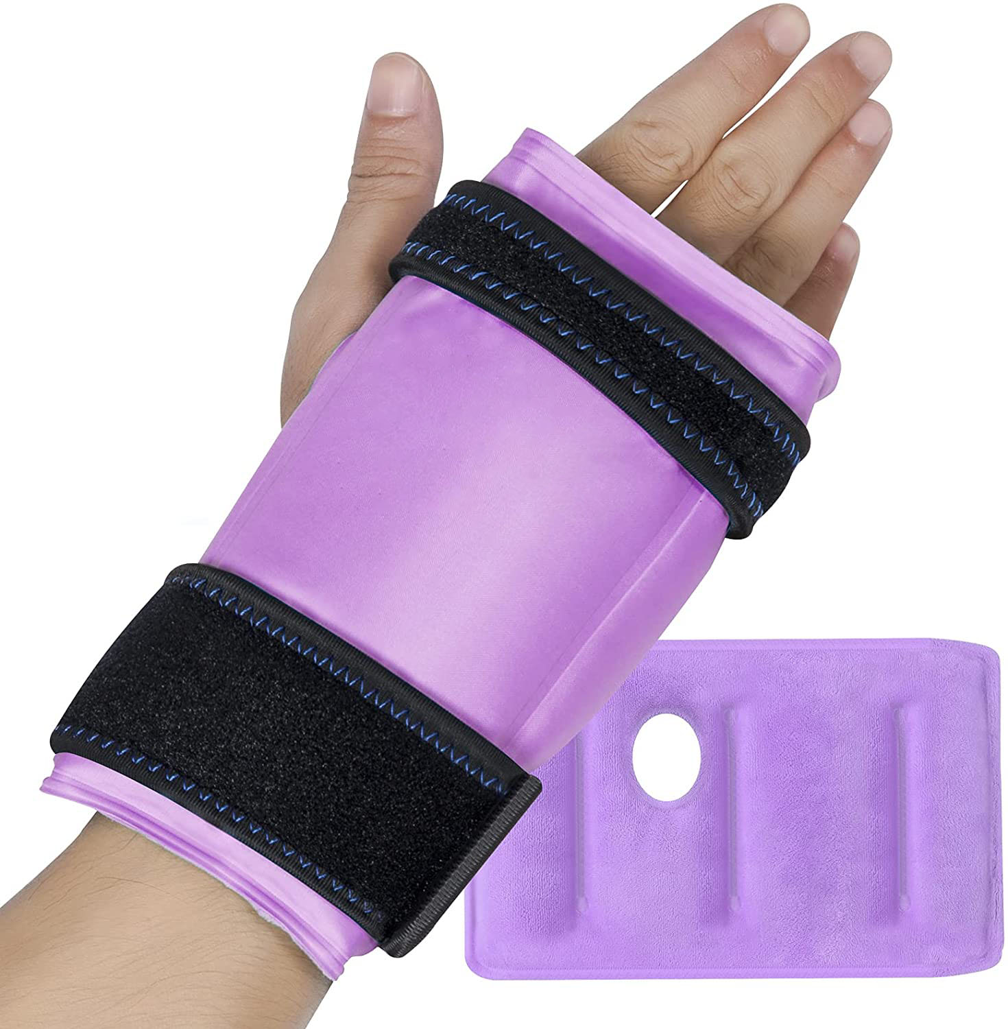 Reusable Gel Hand Ice Pack Wrap for Instant Pain Relief from Carpal Tunnel