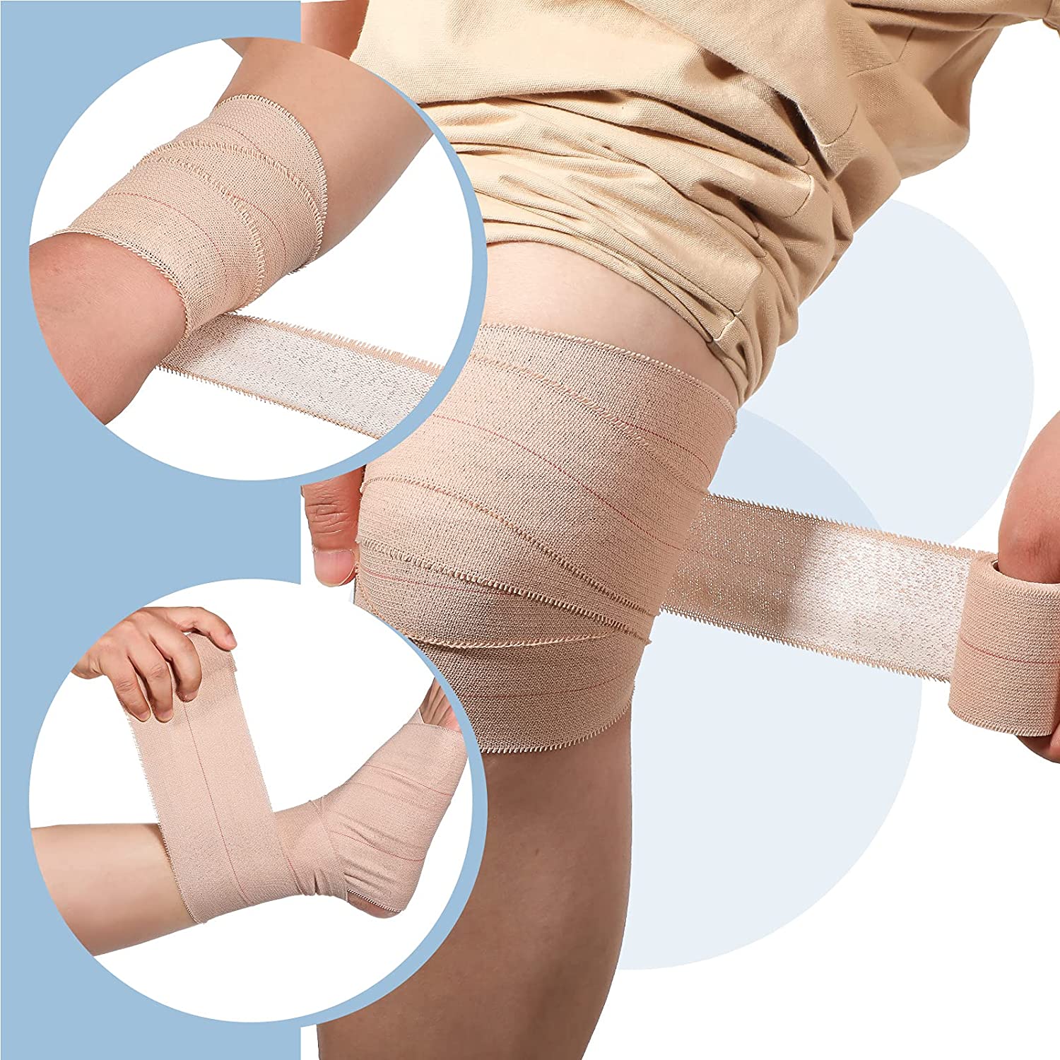 High Quality Breathable EAB Athletic Elastic Adhesive Sports Bandages 