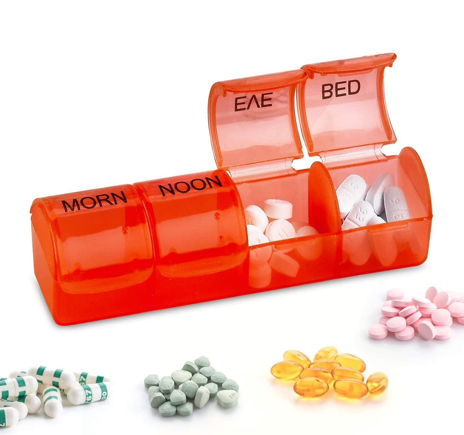 Exceptional Pop Up Weekly Pill Organizer for Fish Oil