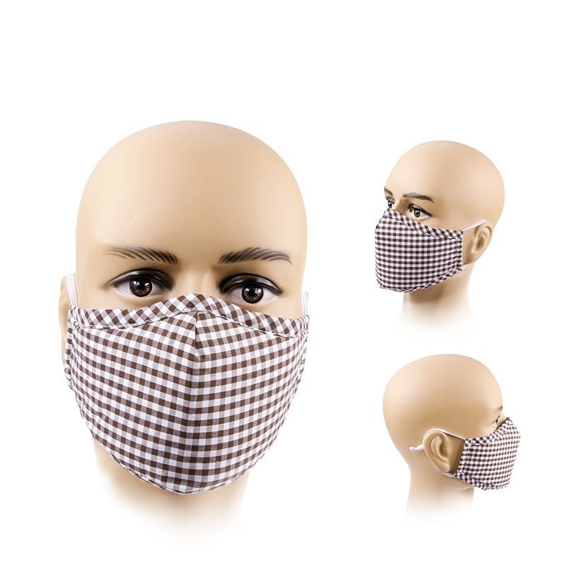 Colorful Anti Dust Breathable Protective Cotton Mask with Filter