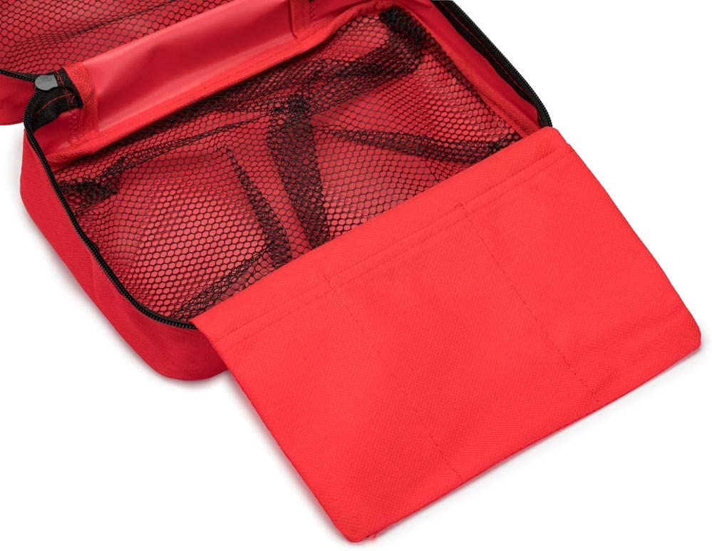 Promotional Empty Red Tote First Aid Bag for Travel Car Home