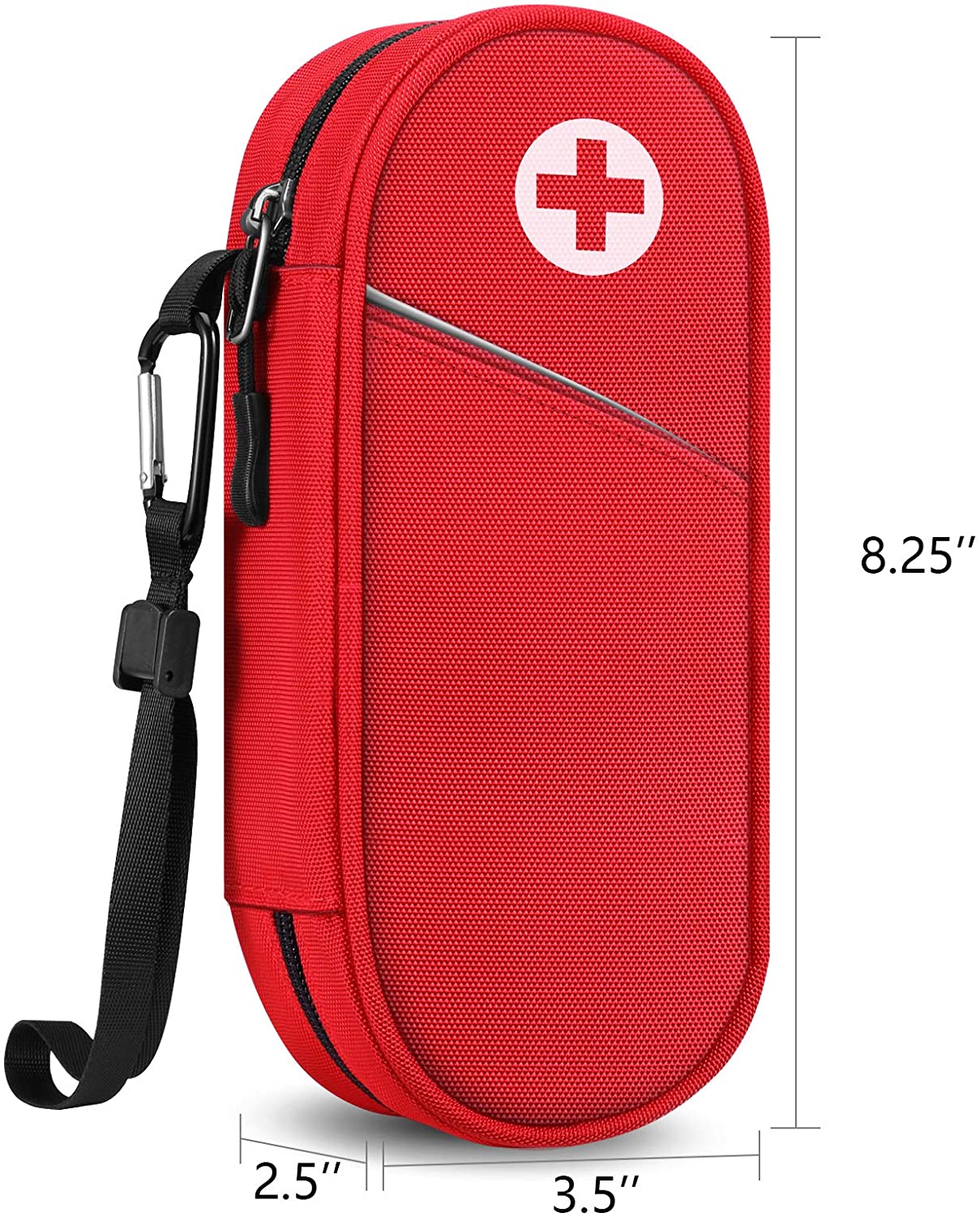 Waterproof Travel Emergency Medication Empty Organizer First Aid Bag