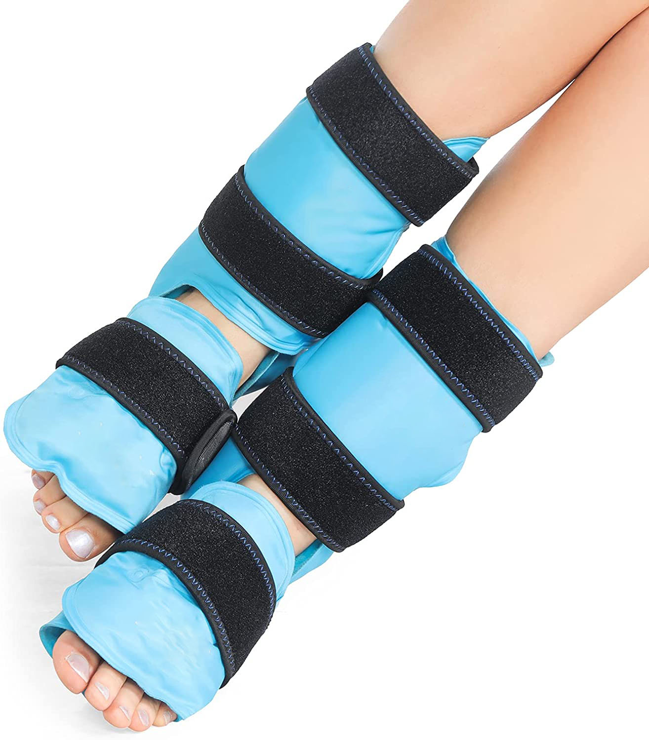 Reusable Ankle Gel Ice Pack Wrap for Injuries