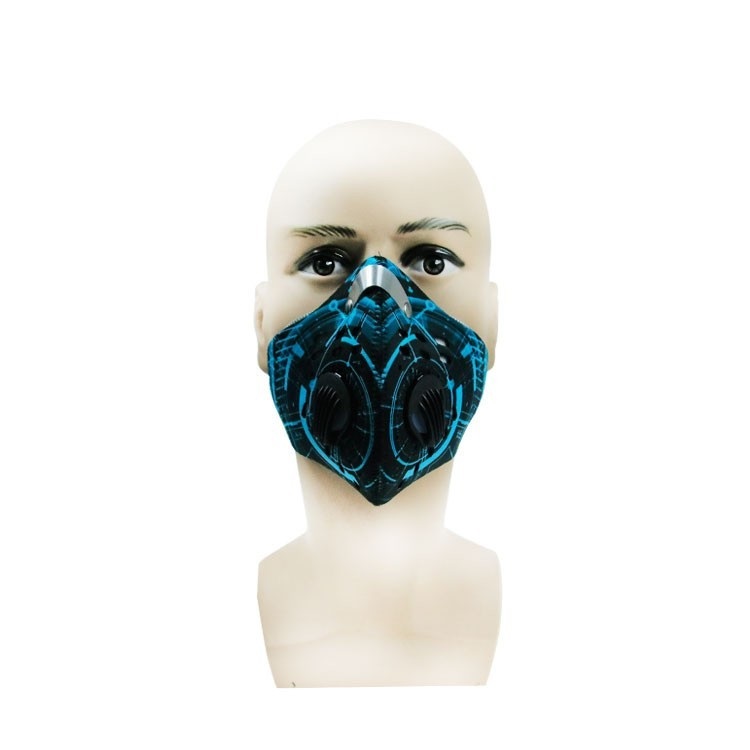 Unisex Breathable Bike Cycling Mask with Adjustable Earloops