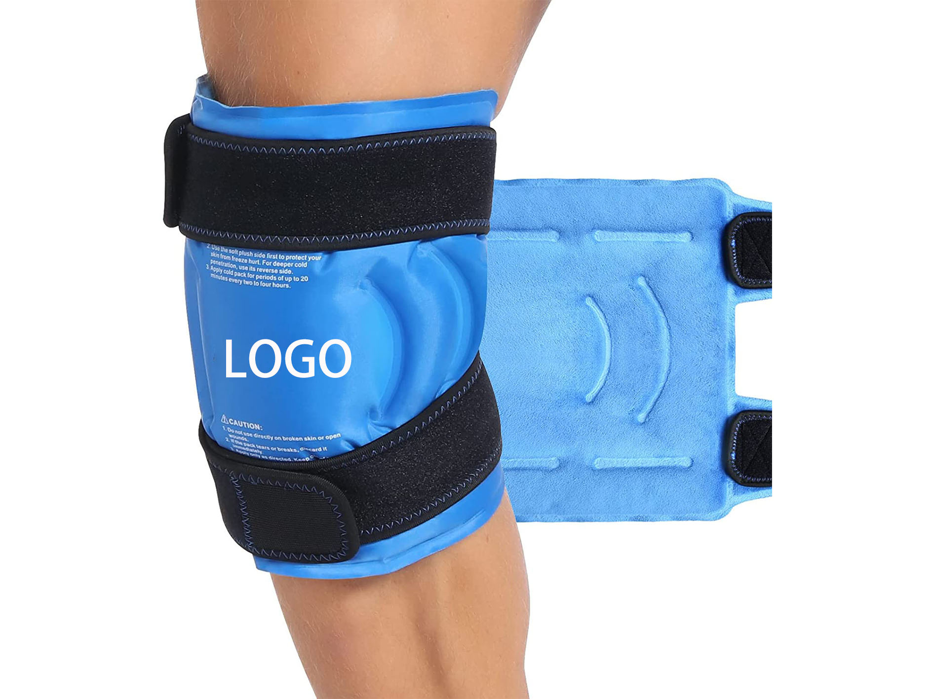 Adjustable Gel Instant Knee Cold Pack for Swelling