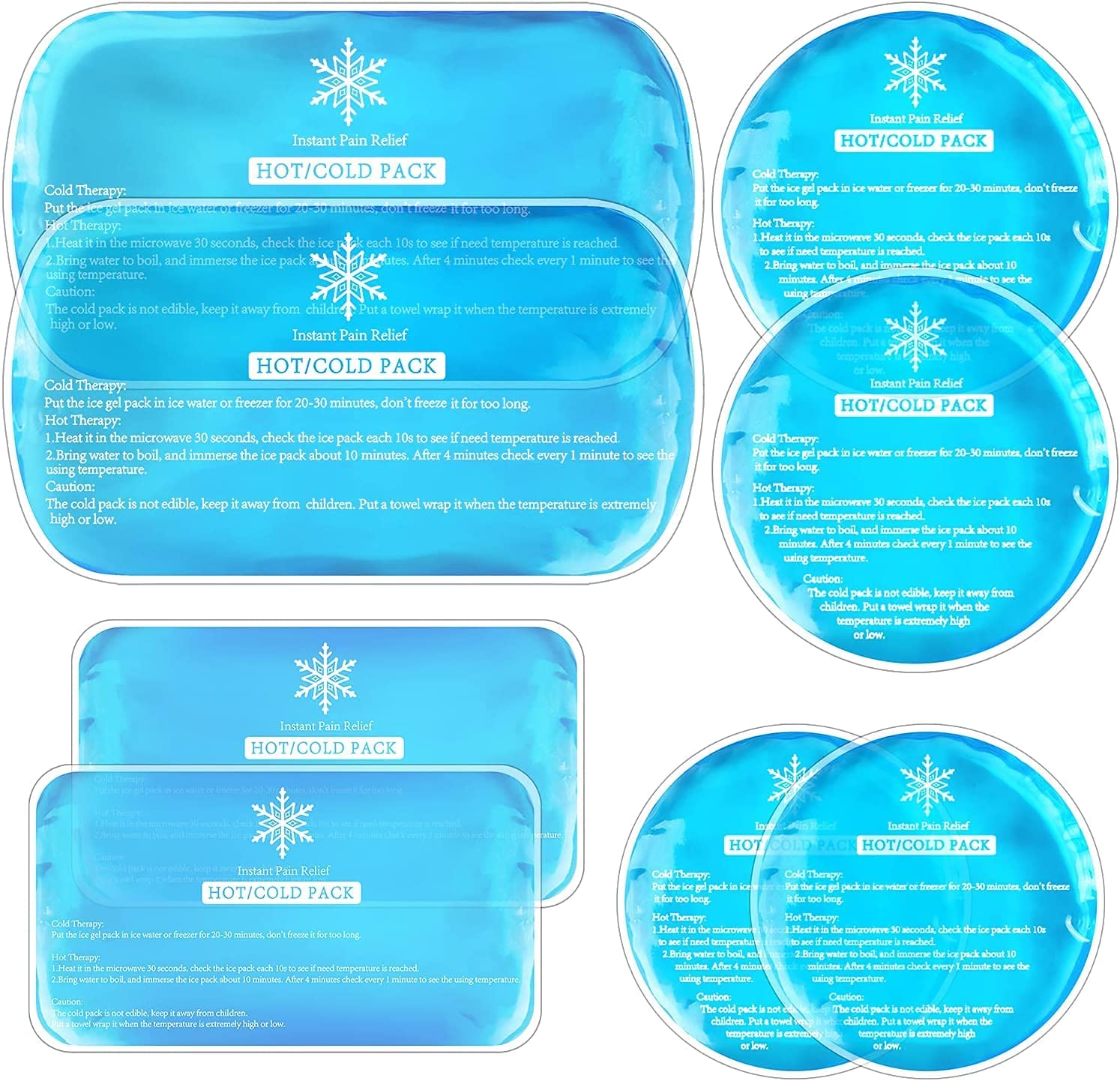 Multifunctional First Aid Reusable Instant Hot and Cold Pack