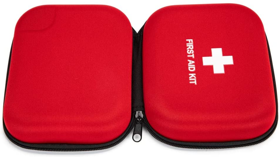 Custom Waterproof EVA Red Empty First Aid Case with Zipper Closure