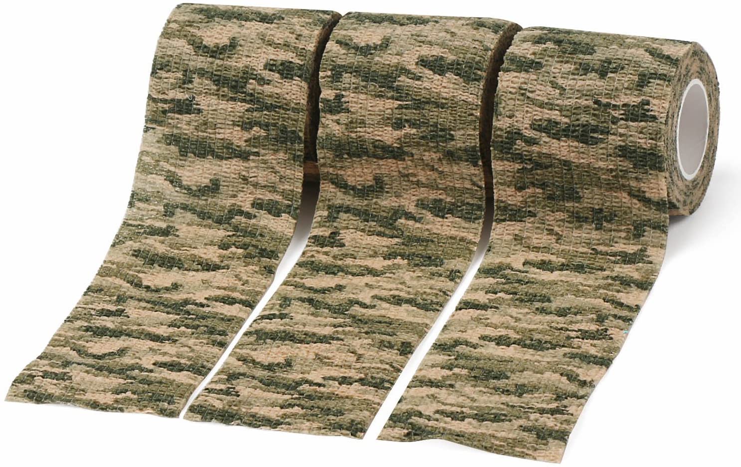 Outdoor Camo Protective Cohesive Bandage for Flashlight Hunting 