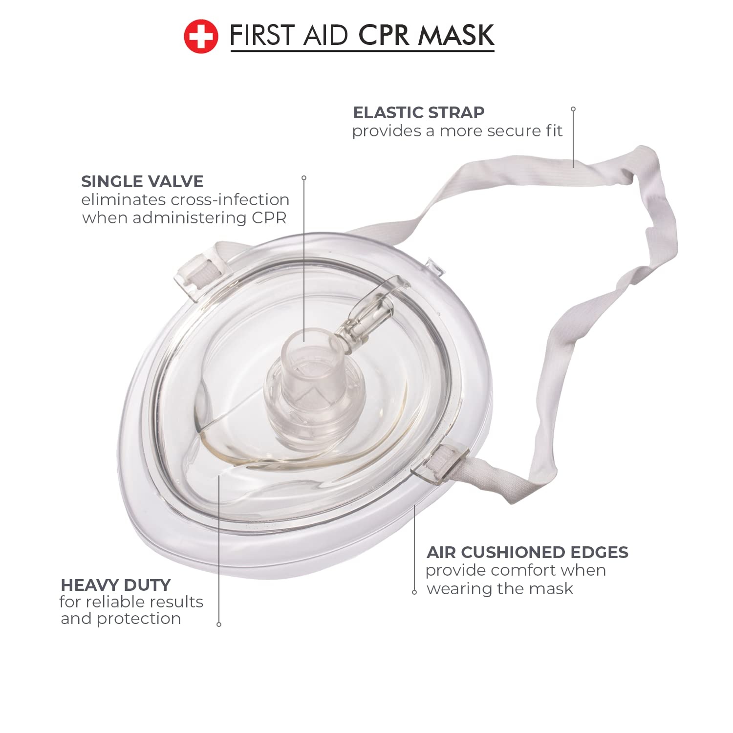 First Aid Adult Pocket Medical CPR Mask