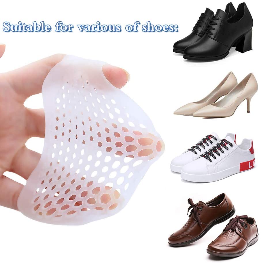 Breathable Soft Gel Forefoot Cushion for Pain Relief