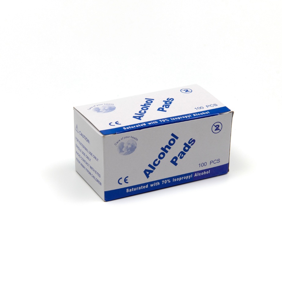 Disposable Sterile Saturated Alcohol Wipe with Sodium Chloride