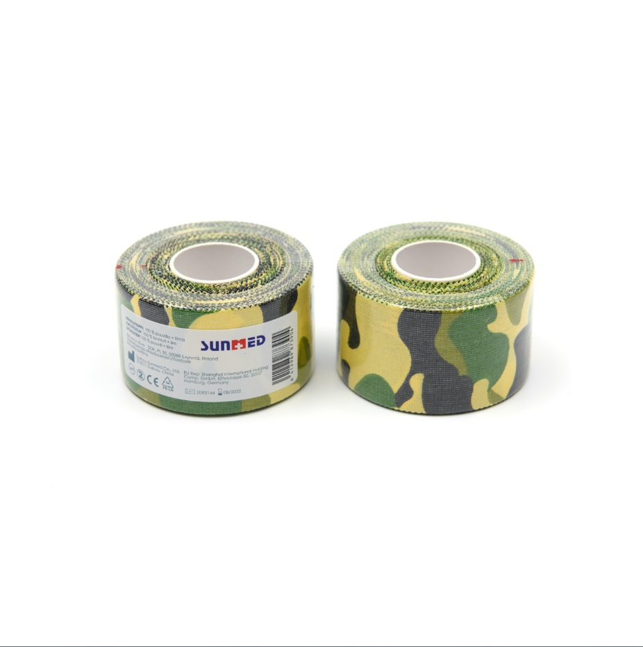Athletic Sports Camo Cotton Tape for Boxing