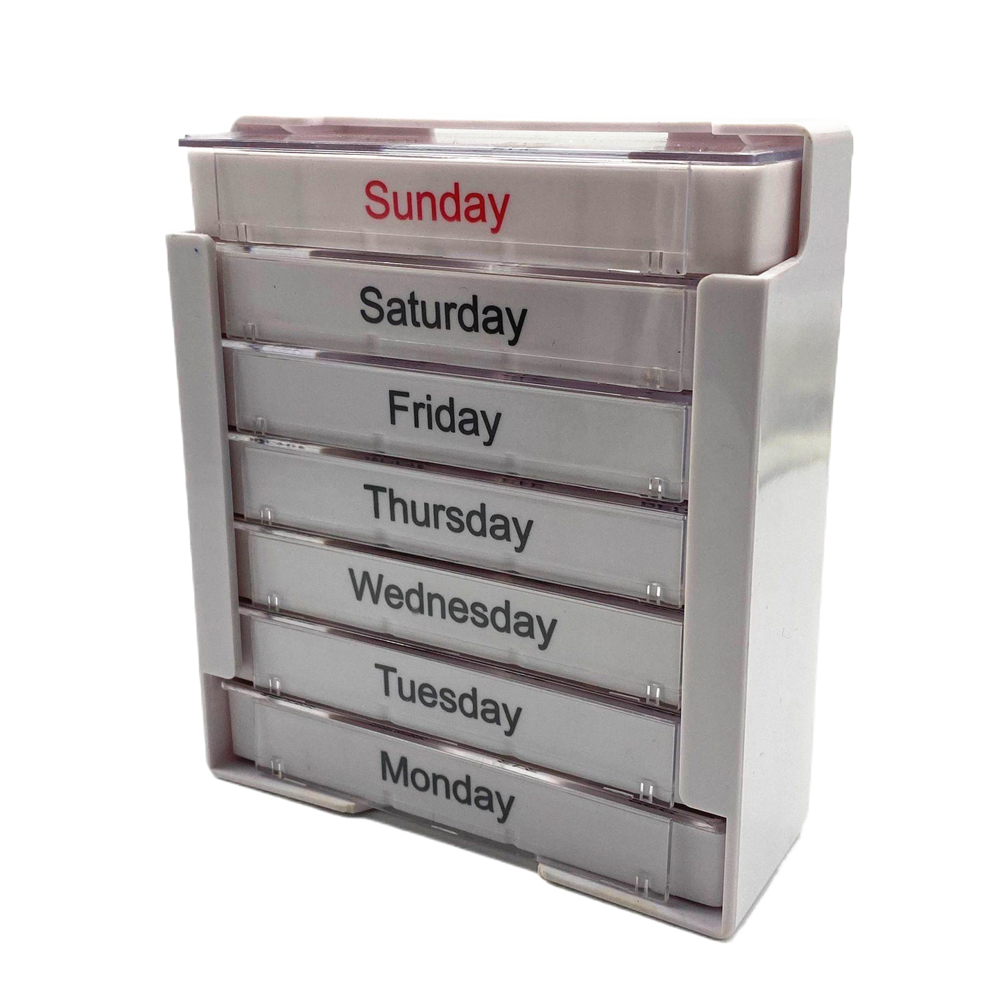 Hot Sale New Portable Multifunctional Monthly Pill Storage Box