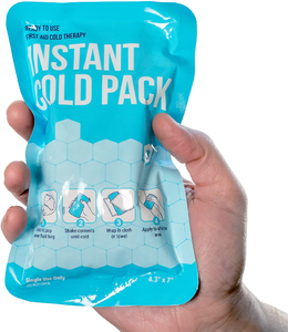 Emergency Single Use First Aid Instant Ice Pack for Swelling