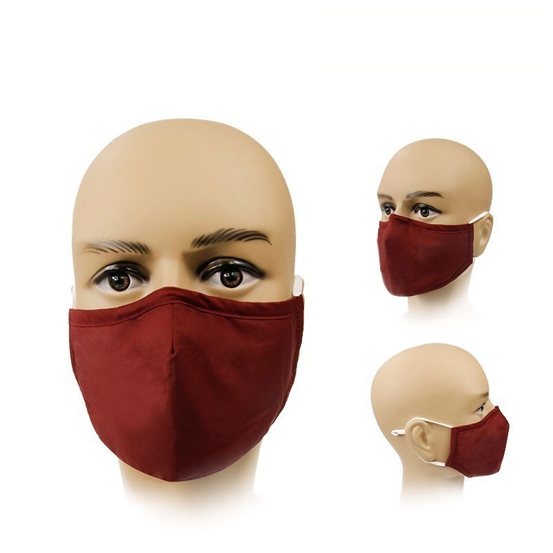 Fashion Breathable Adjustable Cotton Mask with Chin Panel 