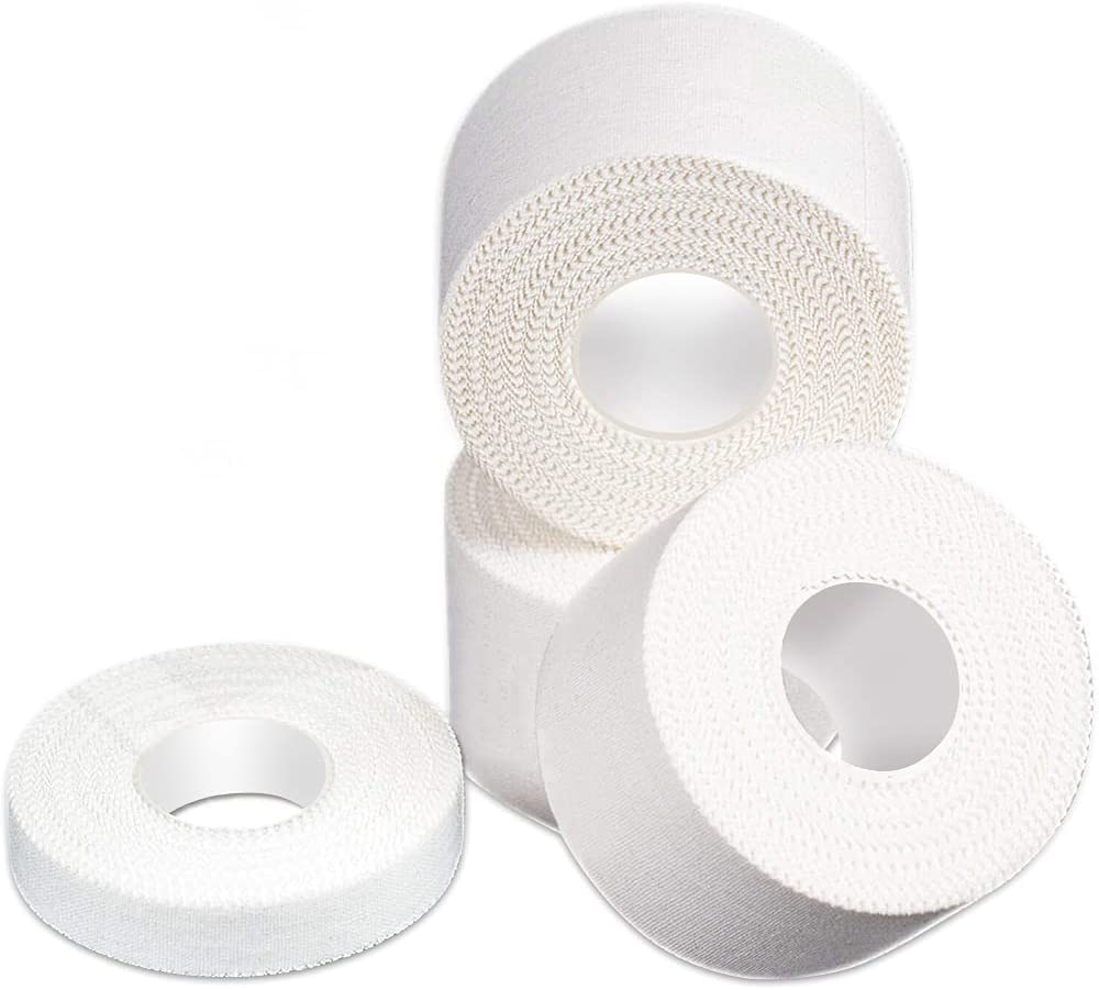 Athletic White Finger Sports Cotton Tape for Trainers Boxing Football