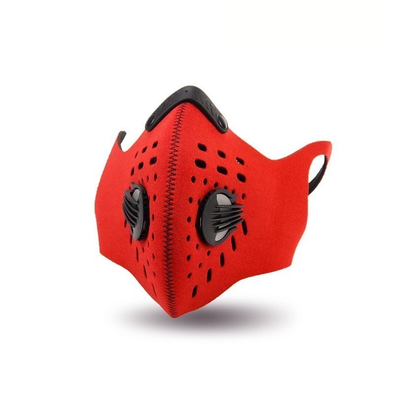 Breathable Reusable Windproof Face Cycling Mask with Earloops